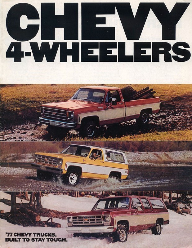 1977 Chevrolet 4-Wheelers Brochure